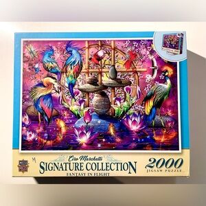 Master Pieces - 2000 Piece Puzzle - Fantasy in Flight - MISSING PIECE